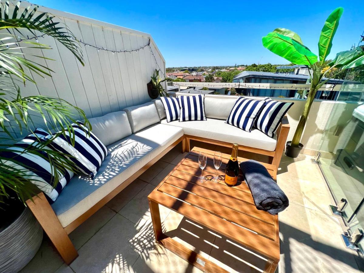 Luxury St Kilda Townhouse In The Sky Apartment Melbourne Luaran gambar